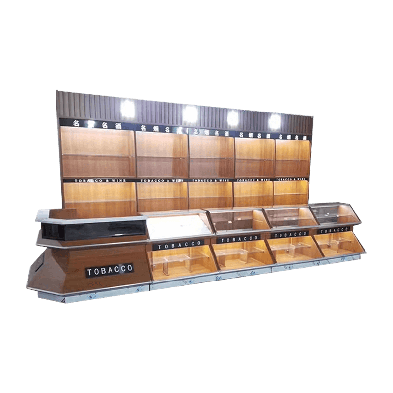 Smart Zoning -tupakka- ja viinikaappi